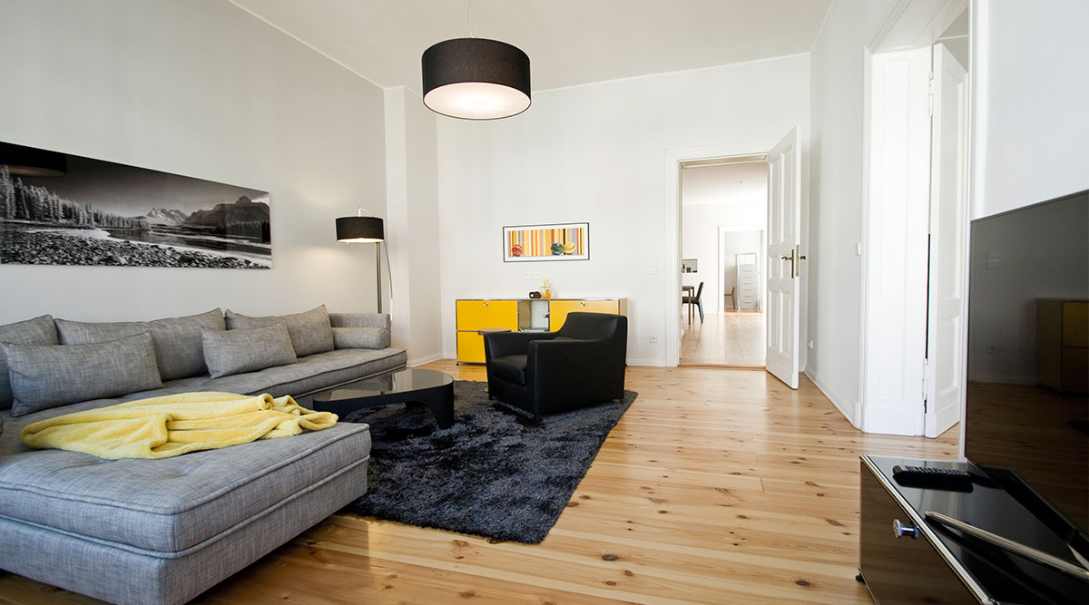 3 wohnzimmer modern ligne roset usm lumas altbau holzdielen berlin
